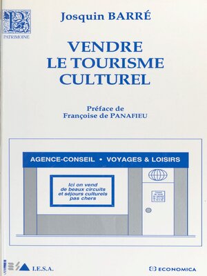 cover image of Vendre le tourisme culturel